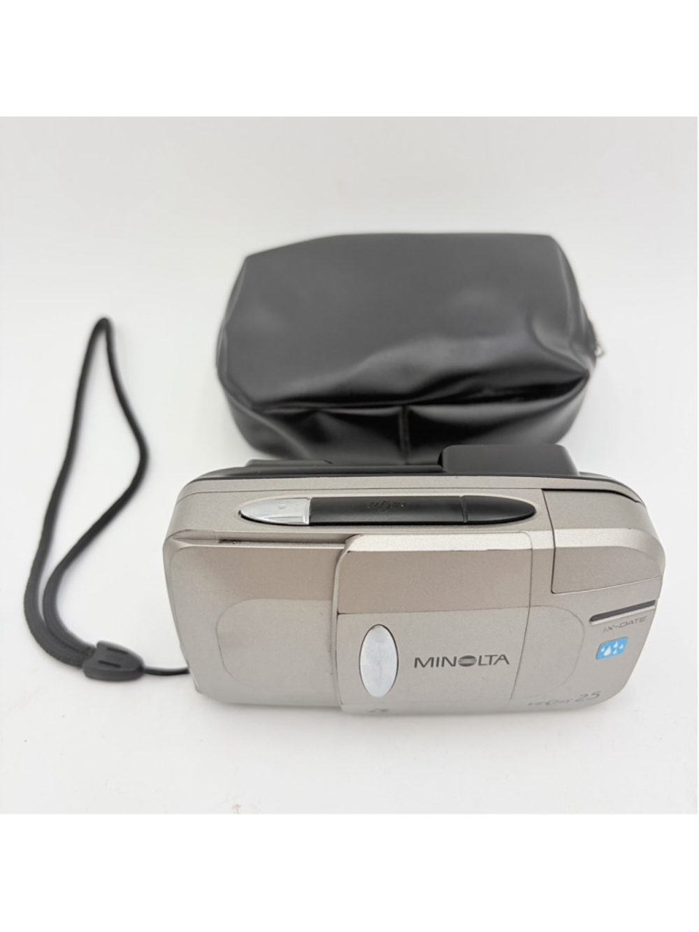Minolta VECTIS 25 IX-DATE APS Film Camera 30-75mm Zoom Tested w Case Manual